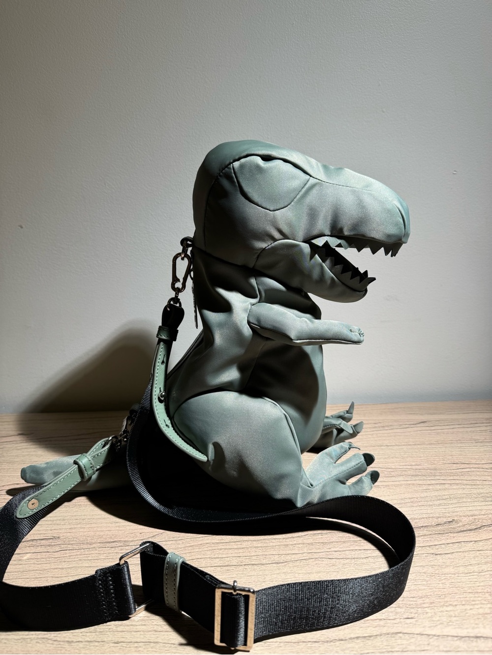 Masion Mihara Yasuhiro T-Rex Bag - Khaki/Grey Blue